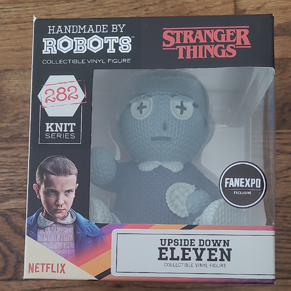 Stranger Things Upside Down Eleven Vinyl Figure - Gray